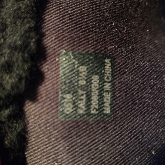 Coach Kally Logo Patterned Blk/Gray Boots Sz 8.5 - Picture 7 of 7